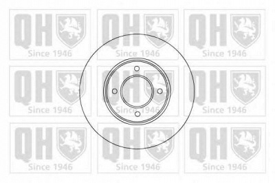QUINTON HAZELL bdc1018 -  Тормозной диск